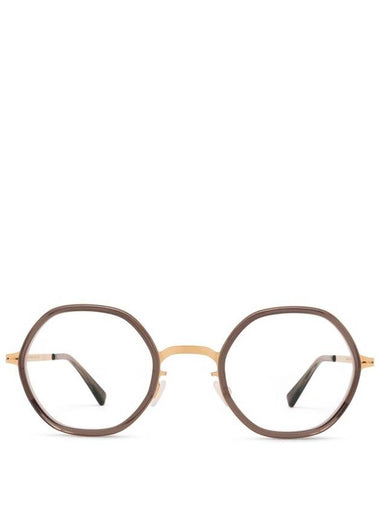 Mykita ALYA A83-Champagne Gold/Clear Ash - MYKITA - BALAAN 1