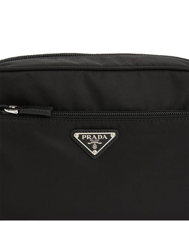 Re-Nylon Rectangle Shoulder Bag Black - PRADA - BALAAN 9