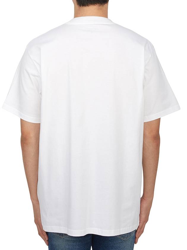 Smart Short Sleeve T-Shirt White - CARHARTT WIP - BALAAN 4