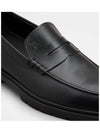 Men's Leather Penny Loafers Black - TOD'S - BALAAN 7