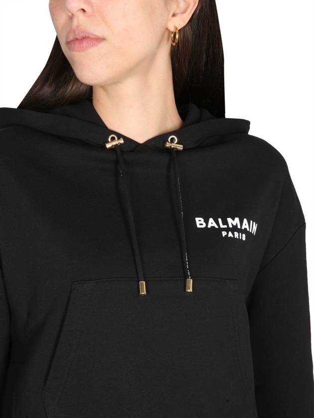 Sweater BF1JP000BB01 EAB BLACK - BALMAIN - BALAAN 5