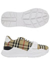 Vintage Check Suede Leather Sneakers Archive Beige - BURBERRY - BALAAN 2