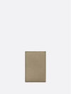 CD Icon Grained Calfskin Card Wallet Beige - DIOR - BALAAN 5