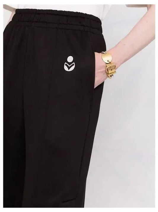 Isabel Marant Logo Pants PA1966 21A034E 01BK - ISABEL MARANT - BALAAN 2