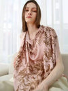 Silk100 Pink Scarf - DAMAGE MNEMONIC - BALAAN 2