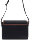 Horseferry Motif Canvas Note Crossbody Bag Black - BURBERRY - BALAAN 5