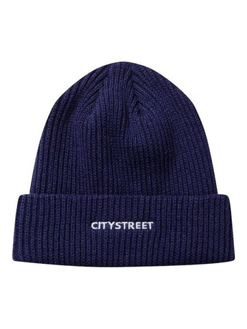 Logo Beanie Navy - CITYSTREET - BALAAN 1