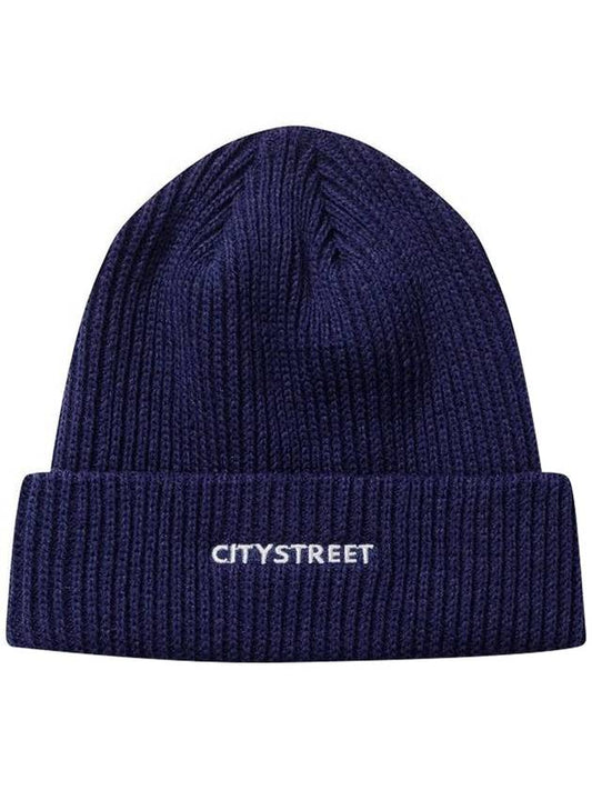 Logo Beanie Navy - CITYSTREET - BALAAN 1