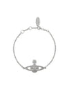 Mini Bas Relief Chain Bracelet Silver - VIVIENNE WESTWOOD - BALAAN 2