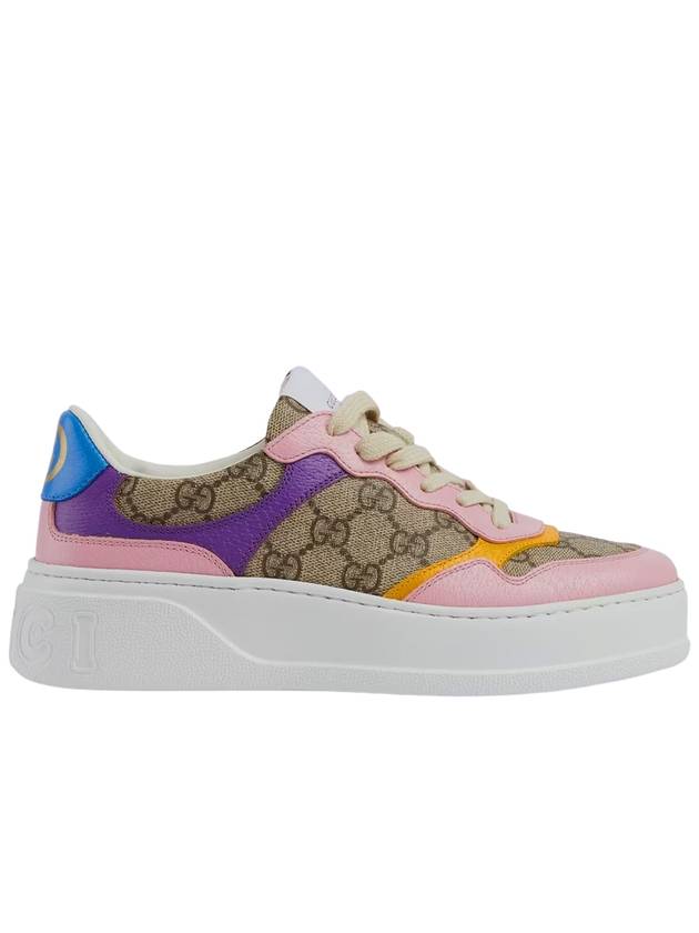 GG Supreme Canvas Low Top Sneakers - GUCCI - BALAAN 2