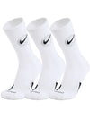 Everyday Crew Socks 3 Pack White - NIKE - BALAAN 1