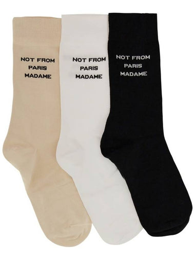 PACK OF THREE SOCKS - DROLE DE MONSIEUR - BALAAN 1