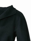 Women's Lilia Cashmere Single Coat Black - MAX MARA - BALAAN 7