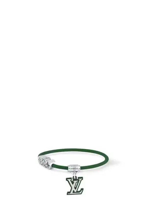 Monogram Party Bracelet Silver Green - LOUIS VUITTON - BALAAN 2