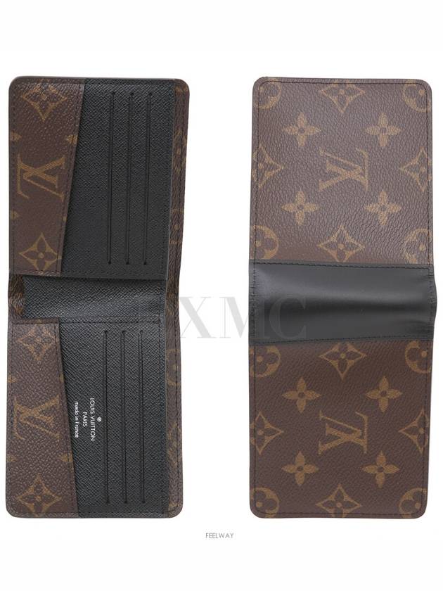 Monogram Gaspar Half Wallet M93801 Macassar Black - LOUIS VUITTON - BALAAN 6