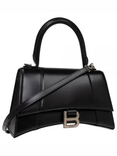 Hourglass tote bag black 593546 1QJ4Y - BALENCIAGA - BALAAN 1