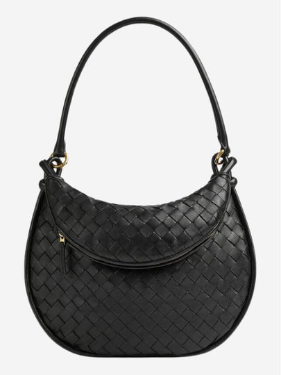 Intrecciato Gemelli Medium Tote Bag Black - BOTTEGA VENETA - BALAAN 2