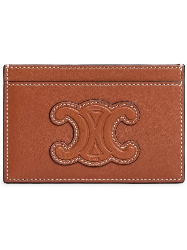 Coeur Triomphe Card Wallet Tan - CELINE - BALAAN 2