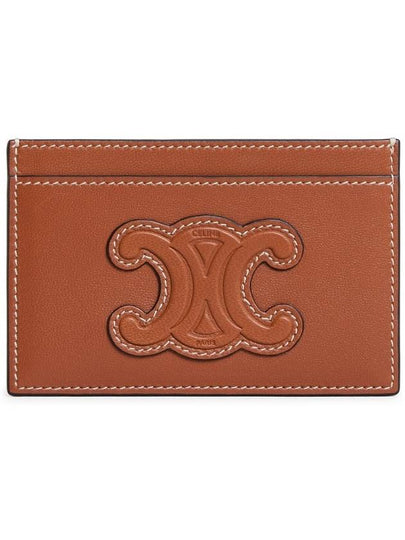 Coeur Triomphe Card Wallet Tan - CELINE - BALAAN 2