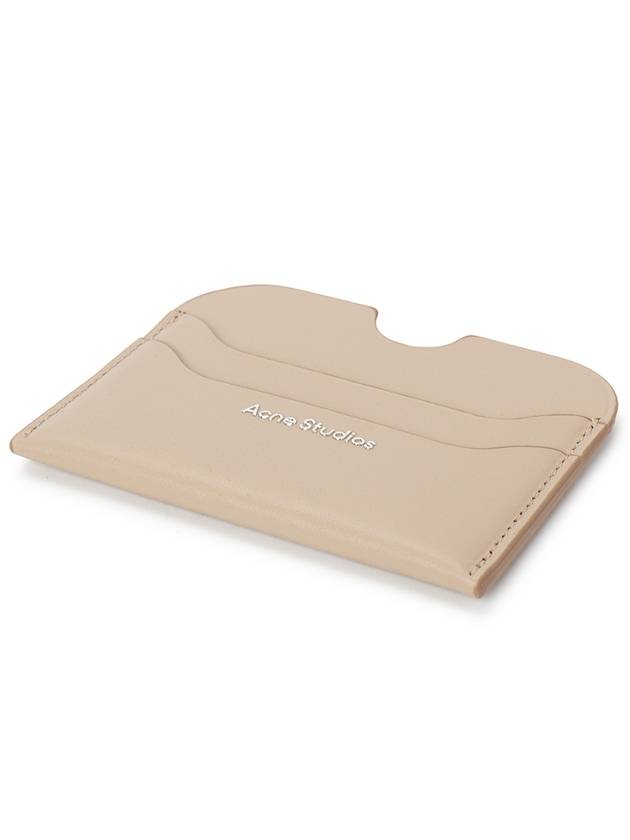 Elmas Large S Card Wallet Beige - ACNE STUDIOS - BALAAN 4