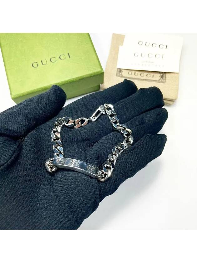 Ghost Chain Bracelet Silver - GUCCI - BALAAN 3