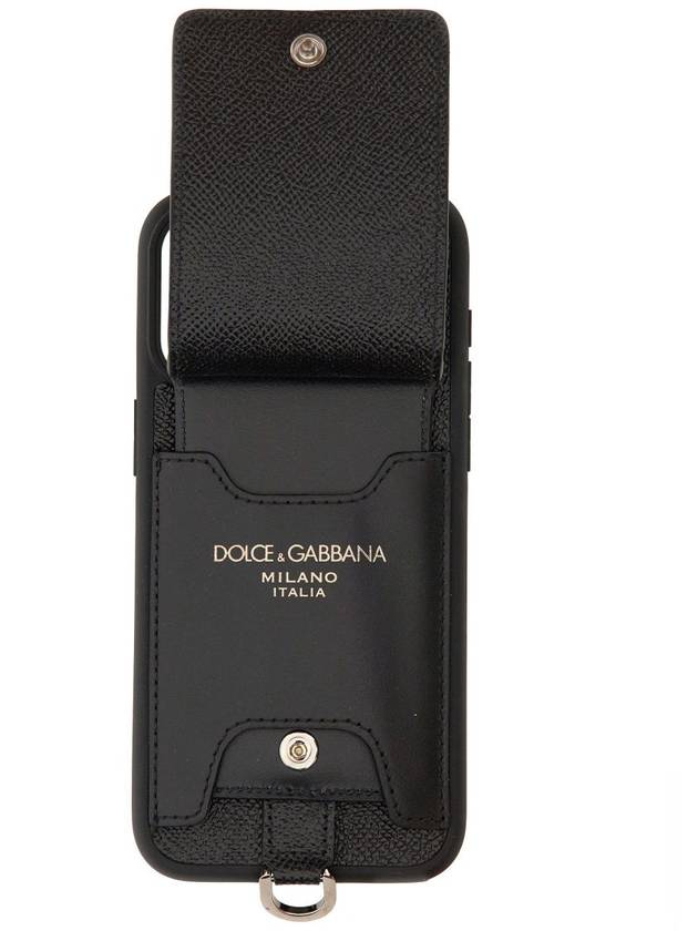 Dolce & Gabbana Black Leather Cases - DOLCE&GABBANA - BALAAN 4