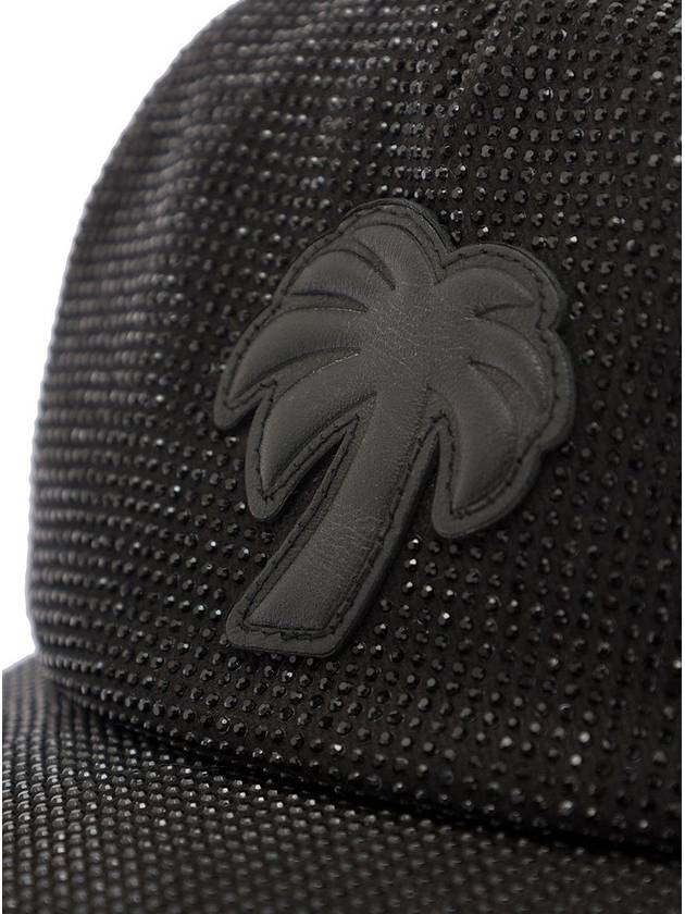 Big Palm Ball Cap Black - PALM ANGELS - BALAAN 5