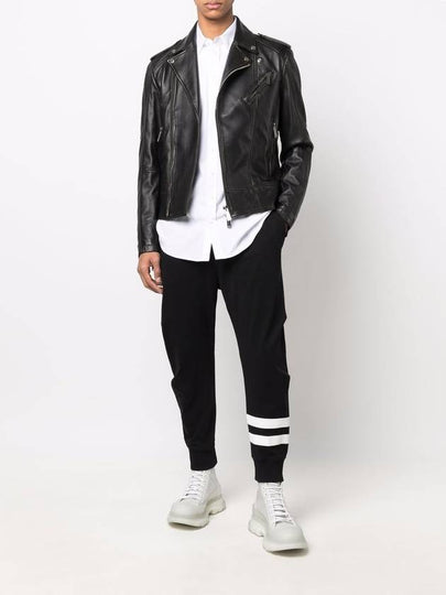 DSQUARED2 KIODO LEATHER JACKET - DSQUARED2 - BALAAN 2