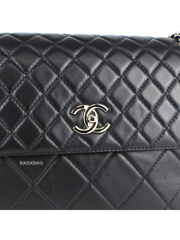 CH In Business Shoulder Bag Black Silver CH41BG193 - CHANEL - BALAAN 5