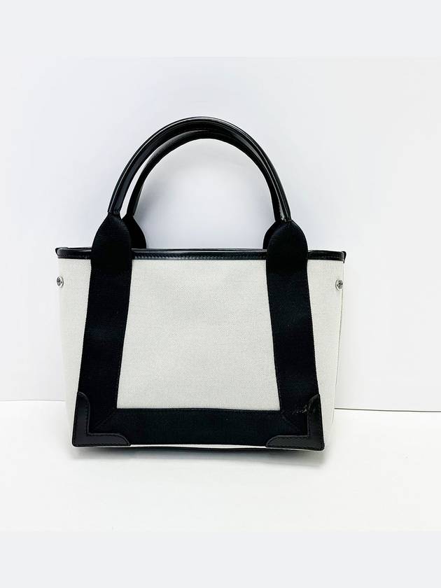 Cabas XS Mini Black Canvas Tote Bag 4VVCB31079 - BALENCIAGA - BALAAN 3