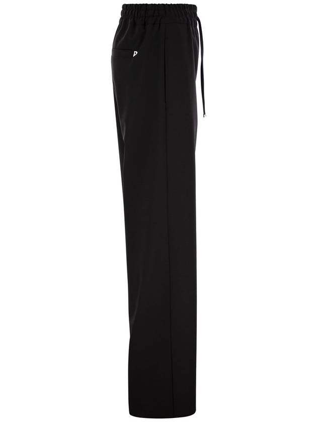 MARISOL - Gabardine jogger trousers - DONDUP - BALAAN 3