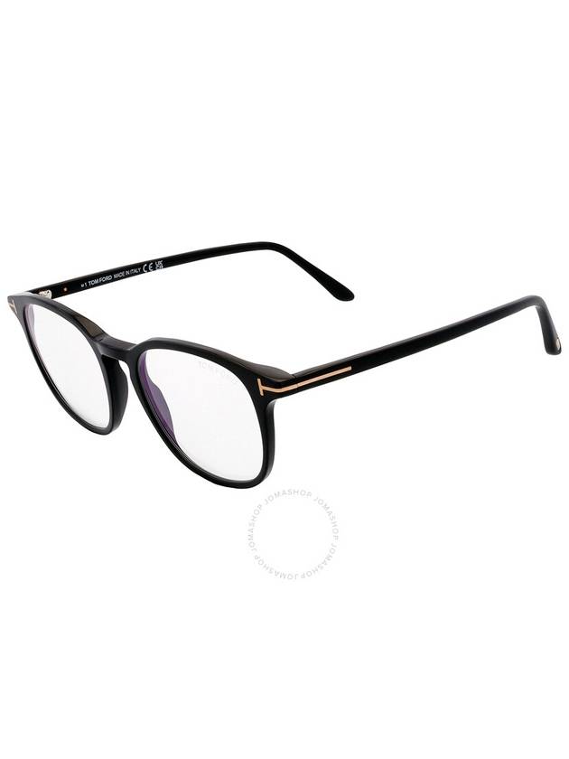 Tom Ford Blue Block Round Men's Eyeglasses FT5832-B 001 50 - TOM FORD - BALAAN 3