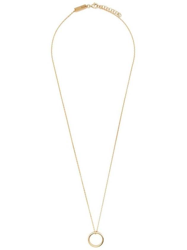 Ring Pendant Necklace Gold - MAISON MARGIELA - BALAAN 2