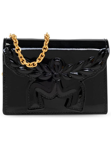 MCM Wallet On Chain, Women's, Black - MCM - BALAAN 1