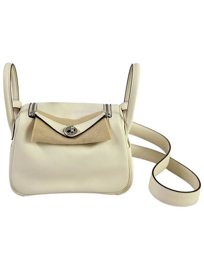 Lindy Cross Bag Cream - HERMES - BALAAN 2