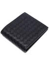 Intrecciato Calf Leather Half Wallet Black - BOTTEGA VENETA - BALAAN 6