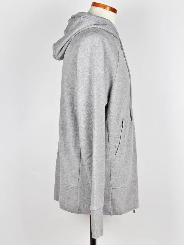 diagonal hood zip up gray 5 - THOM BROWNE - BALAAN 5