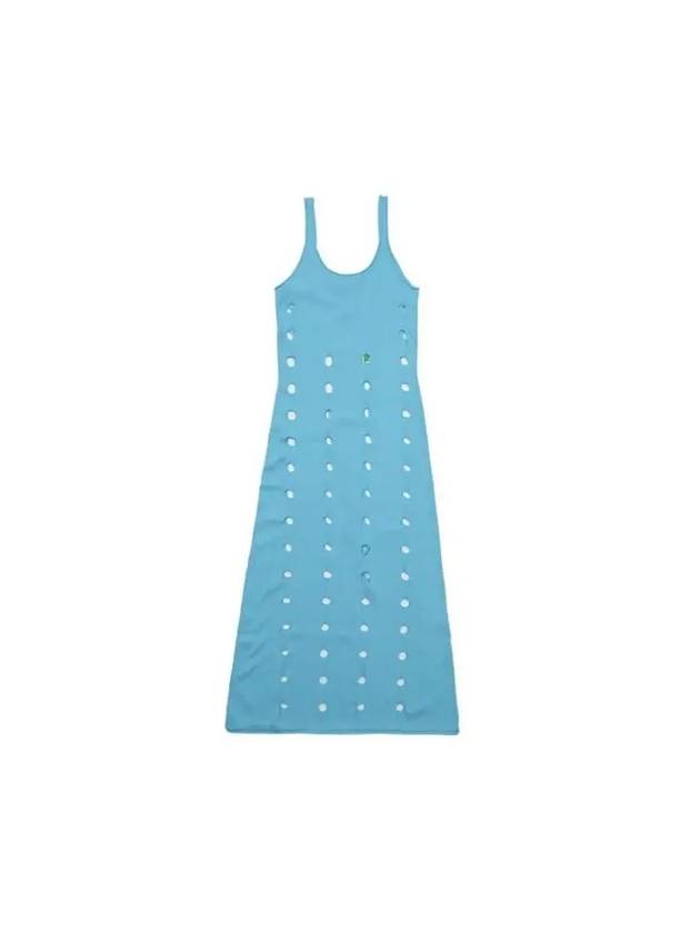 Women's Canopy Knit Sleeveless Midi Dress Sky Blue - HOUSE OF SUNNY - BALAAN 2