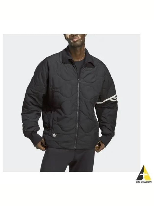 Men's Adicolor Neuclassic Zip-Up Jacket Black - ADIDAS - BALAAN 2