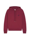 Bold Fox Head Patch Oversize Hoodie Red - MAISON KITSUNE - BALAAN 2