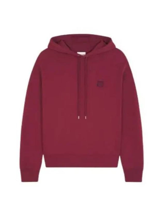 Bold Fox Head Patch Oversize Hoodie Red - MAISON KITSUNE - BALAAN 2