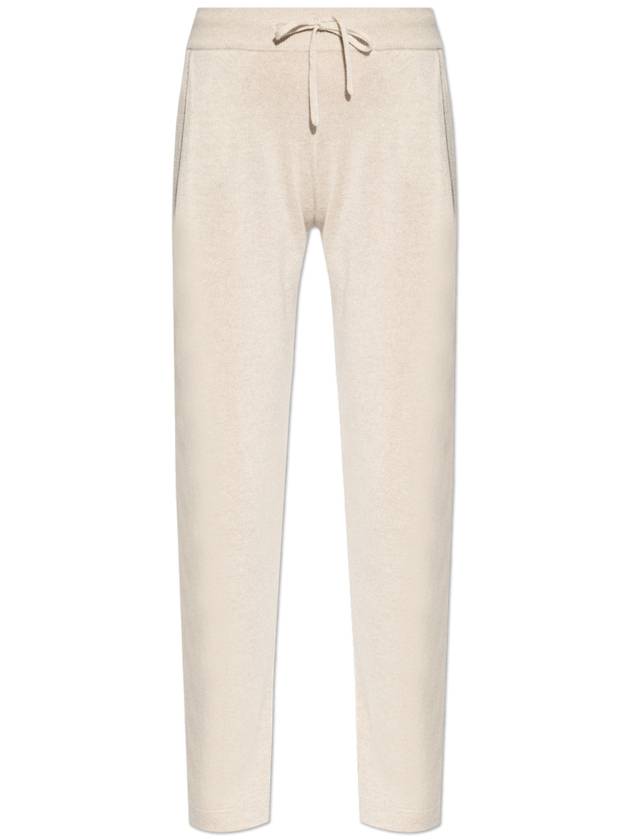 Lisa Yang Cashmere Trousers, Women's, Beige - LISA YANG - BALAAN 1