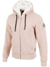 Classic Bunny 3 White Lining Zip Up Hoodie Rose Smoke - MOOSE KNUCKLES - BALAAN 2