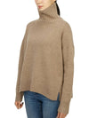 Gianna Cashmere Turtleneck Beige - MAX MARA - BALAAN 3