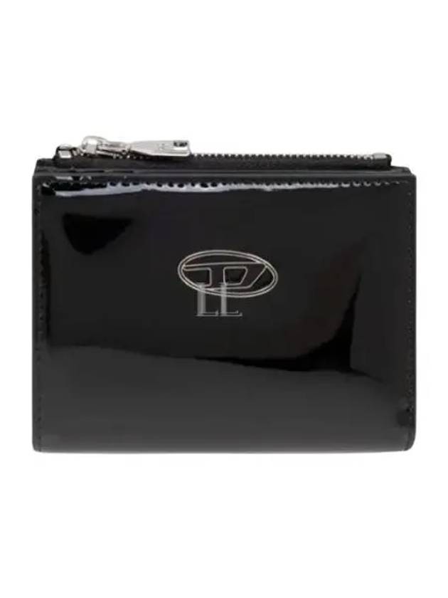 Play D Bi-Fold Card Wallet Black - DIESEL - BALAAN 2