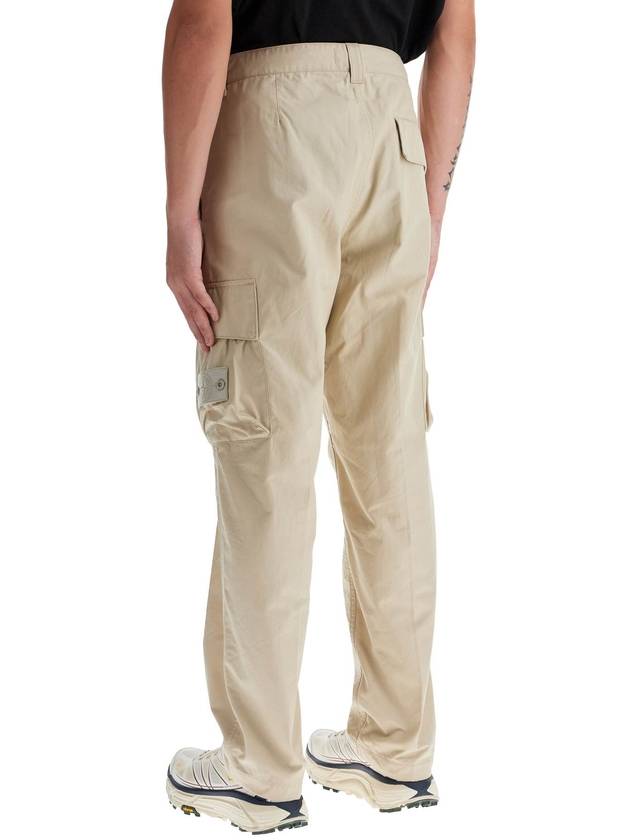 "cotton ghost cargo pants for men - STONE ISLAND - BALAAN 3