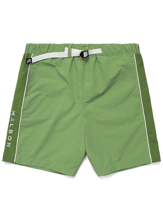 Bermuda Collection Solid Shorts Pants GREEN - MALBON GOLF - BALAAN 1