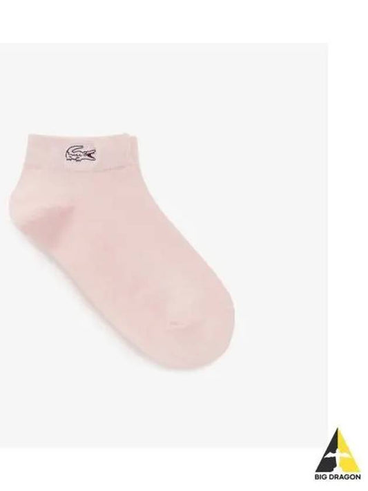 Women s Mesh Ankle Socks Light Pink - LACOSTE - BALAAN 1