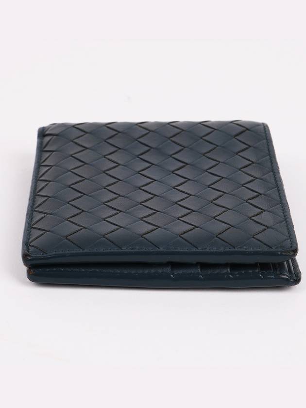 Intrecciato Navy Men s Bicycle Wallet - BOTTEGA VENETA - BALAAN 5