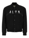 Casual Logo Bomber Jacket Black - 1017 ALYX 9SM - BALAAN 2